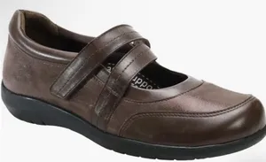 David Tate Women's Gentle Mary Jane Flat Sneaker Brown Size‎ 10.5 Medium thumbnail 1