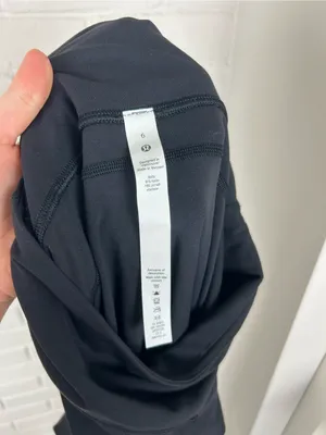 Lululemon Black High Rise Flare Leggings Size 6 thumbnail 2