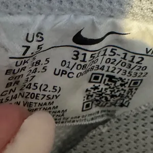 Nike White  Air Force Athletic Shoes thumbnail 6