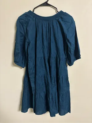 Universal Threads Mini Dress Tiered Puff Sleeve Knee Length Size Small Babydoll thumbnail 2