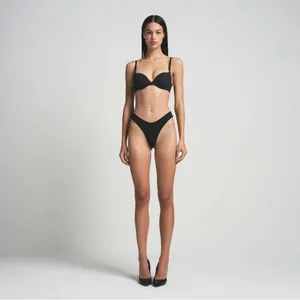 SKIMS Fits Everybody Demi Push-Up T-Shirt Bra BR-UWR- 2295 ONYX size‎ 34B NWT thumbnail 7