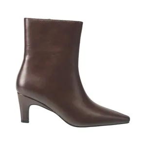 NWT French Connection Alex Kitten Heel Bootie FC-ALEX-S Chocolate Brown 6M thumbnail 3