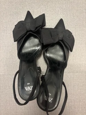 ZARA Bow Heels Slingback thumbnail 5