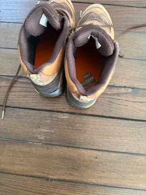 Merrell Women’s Brown Leather Waterproof Vibram Sole Hiking Boots – Size 8.5 thumbnail 5