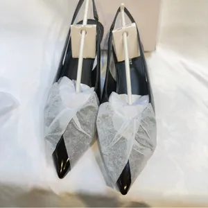 Nine West Evaa Pointy Toe Kitten Heel Pumps Faux Patent Leather Size 6.5- new! thumbnail 6