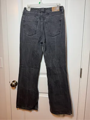 We The Free Ava High Rise Baggy Jeans in Washed Black thumbnail 8