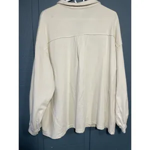 Peach‎ Love California Botton Up Shirt in a sandstone or cream color thumbnail 9