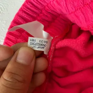OFFLINE by Aerie Velour Wide Leg Lounge Pants XS Hot Pink Y2K Athleisure thumbnail 8