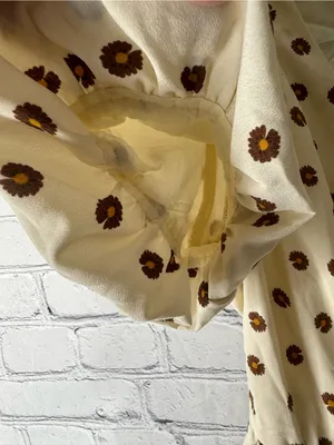 Petal and pup Cream Floral Tiered Babydoll Dress size 4 thumbnail 8