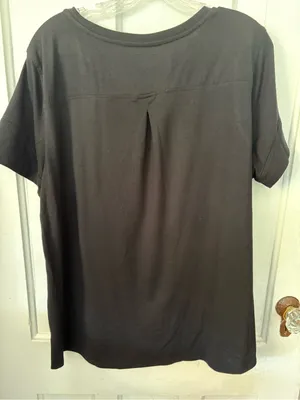 Athletic Works Black Relaxed Short Sleeve Tee thumbnail 3