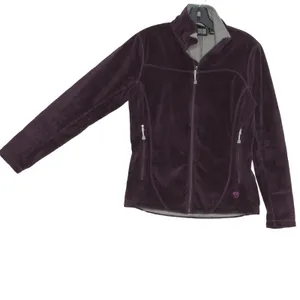Mountain Hardwear Jacket Fleece Gorpcore Athleisure Y2K Outdoor Zip Purple Small thumbnail 6
