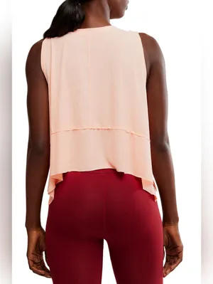 NWT Free People movement Tempo Tank Color Peach Size XS thumbnail 2