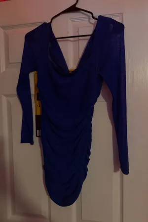 Dillard's Homecoming Dress Blue thumbnail 1