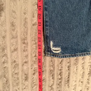 Levis Ribcage Straight Ankle Jeans‎ 26 Distressed High Rise Med Wash Button Fly thumbnail 7
