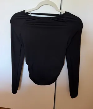 Blouse open back shein thumbnail 1
