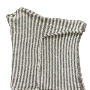 Georgina Estefania linen blend asymmetrical arm top M coastal beach thumbnail 7