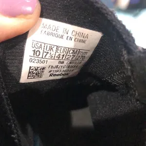 Reebok black sneakers thumbnail 7