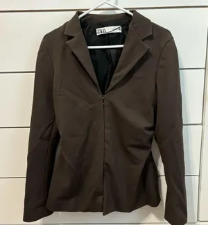 Zara Brown Blazer thumbnail 2