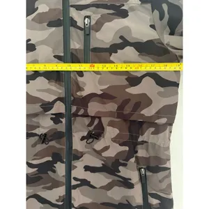 My Anorak Camo‎ Longline Down Puffer Parka Jacket Orange Lining XS 50745SNLP thumbnail 4