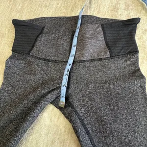 Lululemon Wunder Under‎ Leggings Womens 6 Herringbone Mid Rise Crop Yoga Tights thumbnail 5