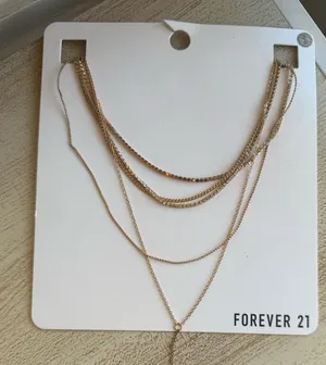Adidas Gold-Tone Chain Necklace thumbnail 1