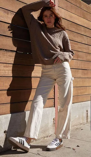 Shanghai Cargo Pants - size small EUC Light Brown/Tan thumbnail 1