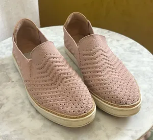 UGG Sammy Wavy Knit‎ Sneaker Pink Size 10 thumbnail 1