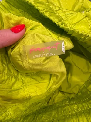 Green Free People Movement The Way Home Skort Small thumbnail 3