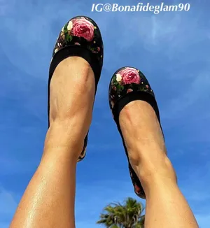 Givenchy rose floral-print camouflage elasticated ballet flats size 36.5 US 6 thumbnail 14