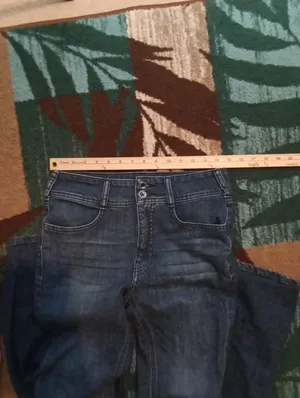 Pilcro Anthropologie High Rise Flare Jeans Blue Denium Medium Wash Womens 28 thumbnail 8