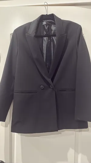 ZARA Blazer Jacket Double-Breasted Oversized thumbnail 1