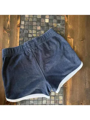 Vintage Y2K Abercrombie & Fitch Coastal Low Rise Lounge Shorts Size Small 💙 thumbnail 4