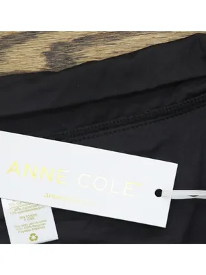 NWT Anne Cole Soft Band A-Line Swim Skirt MYPB41401 Black 22W thumbnail 5