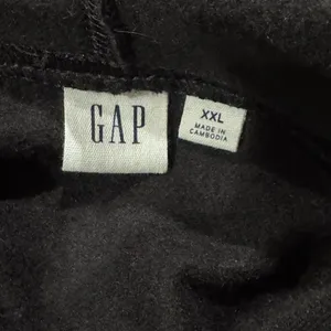 Gap Logo Black White Pullover Hoodie Women's 2XL thumbnail 3