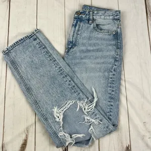 American Eagle mom jeans size 0 thumbnail 4