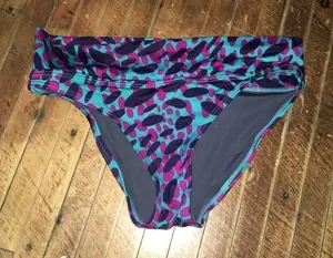 Victoria’s Secret S patterned swim bottoms thumbnail 1