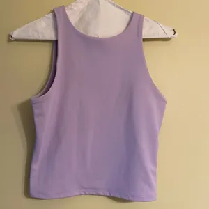 High Neck Cropped Tank thumbnail 1