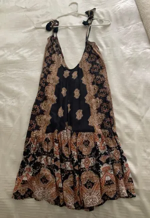 Printed Flowey Dress thumbnail 1