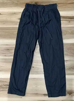 LOFT Grey Paperbag Pants Women’s Small thumbnail 1