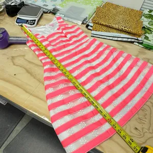 Lilly Pulitzer Joslin Fiesta Bright Pink White Floral Striped Joslin Dress Sz 4 thumbnail 12