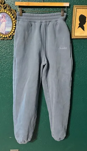 Comfrt Blue Sweatpants Joggers Sz XS thumbnail 1