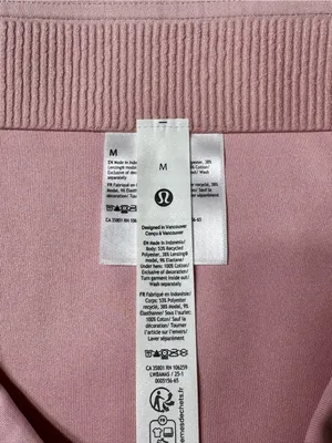 Lululemon Softstreme High Rise Mini Skirt Pink Haze Medium NWT thumbnail 7