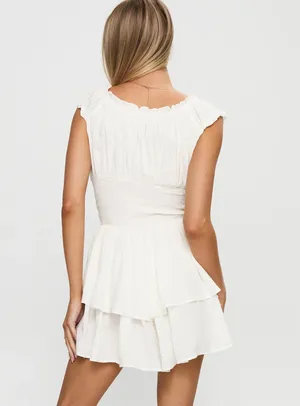 The Love Galore Princess Polly Romper White thumbnail 4