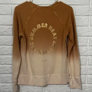 Offline by Aerie Ombre Crewneck Sweatshirt Women’s Small Golden Yellow thumbnail 3