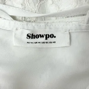 Showpo White Lace Wedding Party Dress‎ Size 10 thumbnail 10