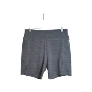 American Eagle Everything Pocket 6” Bike Short Gray Fleece Super High Rise thumbnail 2