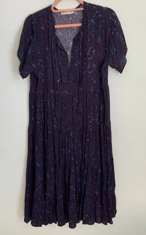 Karlie Animal Print‎ Midi dress size medium thumbnail 1