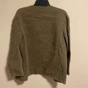 Aritzia Wilfred Free Green Open Cardigan Jacket- Size XS thumbnail 3