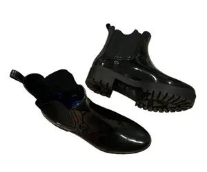 Jeffrey Campbell Sleek Black Women’s Rain Boots 8 thumbnail 1
