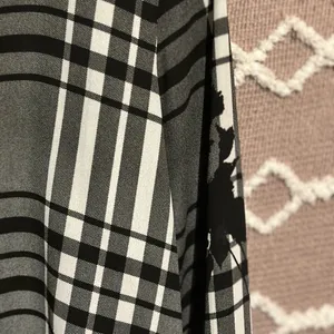 Simply Vera Wang Plaid Detailed Button Up Flannel Half Shirt Pullover thumbnail 7